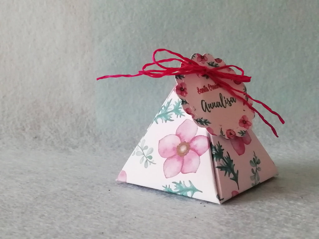 10 Scatoline portaconfetti personalizzate Battesimo Cresima Comunione Compleanno